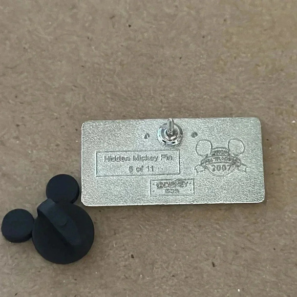 COPY - Hidden Mickey License Plate Pin - Picture 2 of 2